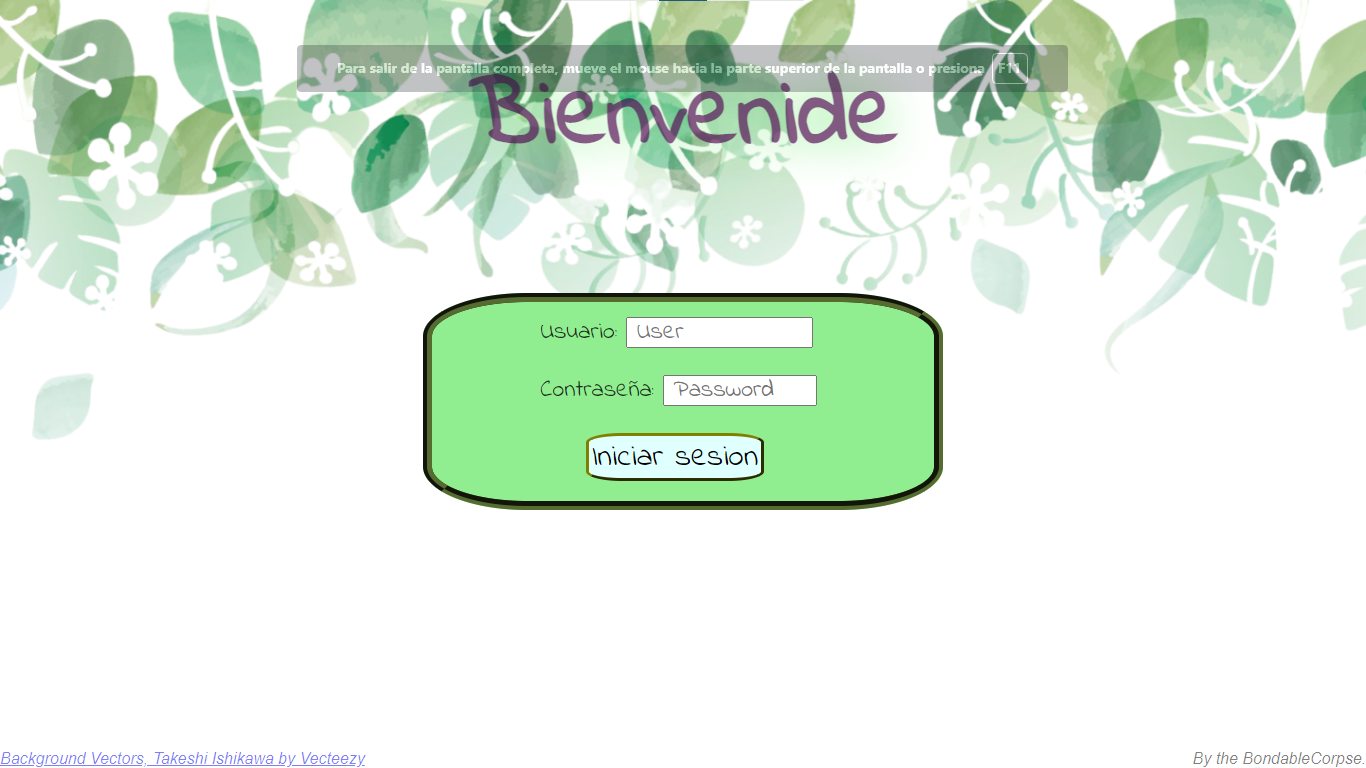 imagen del home de bitacora